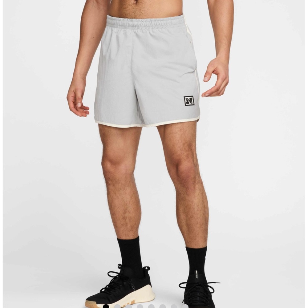 Nike Gym Heritage Unlined Training Shorts Dri-FIT Shorts Mens XXL‎ Gray